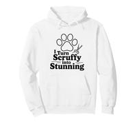 Funny Dog Groomer I Turn Scruffy Into Stunning Dog Grooming Pullover Hoodie