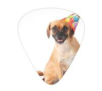 Funny Dog Guitar Paddle Set Of 12, Suitable For Guitar, Yukri, 3 Thicknesses