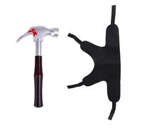 Funny Dog Halloween Costume Scary Bloody Knife Through Body Pet Cat Cosplay Outfit Horror Back Decoration Adjustable Vest for Kitten Puppy Small Medium Dog Holiday Party Accessory Dress Up Photo Props