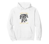 Funny Dog humor Mutts & Coffee That's All I Need Pullover Hoodie