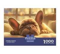 Funny Dog Jigsaw & Puzzles 1000pcs Set for Adults - A Masterful Dog Puzzle Experience - Backed by The Quality Promise of Happily Jigsaw Puzzles 70x50cm/1000pcs