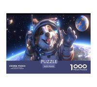 Funny Dog Jigsaw Puzzles for Adults 1000 Pieces Set - Elevate Your Downtime with This Dog Jigsaw & Puzzle - Happily Jigsaw Puzzles Guarantees A Fun And Rewarding Build 70x50cm/1000pcs