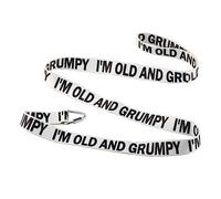 Funny Dog Leash I'm Old And Grumpy Dog Leash Walking Training Dog Leashes Dog Owner Pet Lover Gift (I'm Old And Grumpy-WH)