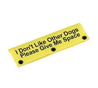 Funny Dog Leash Sleeve I Don't Like Other Dogs Dog Leash Wrap Sleeve Alert Tag Pet Birthday Gift (Like Other Dogs-YE Sleeve)