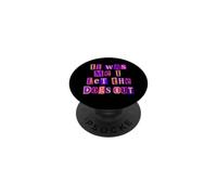 Funny Dog Lover Ransom Text It Was Me Dogs Out Design PopSockets Adhesive PopGrip