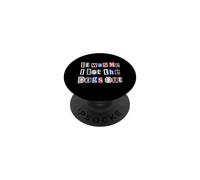 Funny Dog Lover Ransom Text It Was Me Dogs Out Design PopSockets Adhesive PopGrip