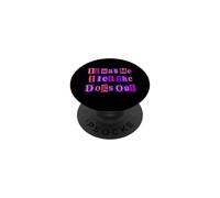Funny Dog Lover Ransom Text It Was Me Dogs Out Design PopSockets Adhesive PopGrip