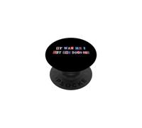Funny Dog Lover Ransom Text It Was Me Dogs Out Design PopSockets Adhesive PopGrip