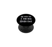 Funny Dog Lover Ransom Text It Was Me Dogs Out Design PopSockets Adhesive PopGrip