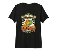 Funny Dog Lover Save The Earth Only Planet That Has Dogs Premium T-Shirt
