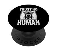 Funny Dog Mama Gift Trust No Human Cane Corso Mastiff Guard PopSockets Adhesive PopGrip