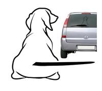 Funny Dog Moving Tail Decal, Tail Wiper Sticker, Car Sticker Waterproof Rear Window Wiper Decal, Dog Windshield Wiper Stickers, Window Decals, Decoration Automotive Decals Accessories