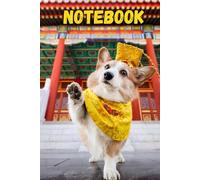 Funny Dog Notebook: Corgi Journal, 120 Lined Pages
