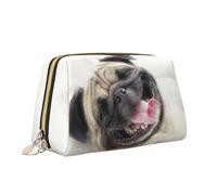 Funny Dog Print Makeup Bag Portable Versatile Toiletry Bag Large Capacity Cosmetic Bag for Women