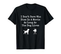 Funny Dog Puppy Lovers Movie Film TV Fans Novelty T-Shirt