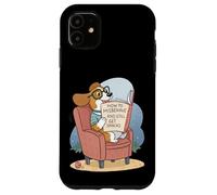 Funny Dog Reading, How to Misbehave And Still Get Snacks Case for iPhone 11