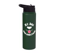 Funny Dog Scent Work - My Dog Nose Everything Stainless Steel Insulated Water Bottle