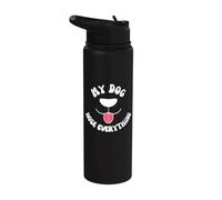 Funny Dog Scent Work - My Dog Nose Everything Stainless Steel Insulated Water Bottle