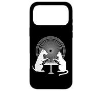 Funny Dog vs Cat Playing Chess Hypnotic Spiral Strategy Case for iPhone 17 Pro Max