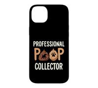 Funny Dog Walker Professional Poop Collector Hero Dad Mom Case for iPhone 14 Plus