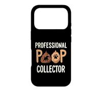 Funny Dog Walker Professional Poop Collector Hero Dad Mom Case for iPhone 17 Pro
