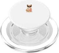 Funny Dog Wearing Sunglasses Playing Disc Golf Dingo PopSockets PopGrip for MagSafe