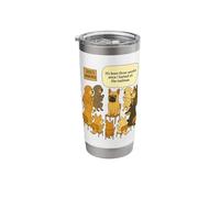 Funny Dog's Anonymous It's Been Three Weeks Since I Barked Stainless Steel Insulated Tumbler
