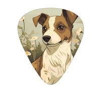 Funny Dogs guitar pick set, 3 different thicknesses, 12 pieces for a variety of instruments