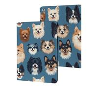 Funny Dogs Pattern Compatible with iPad Protective Case ipad 2017/2018/Air1/Air2 (9.7in)
