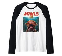 Funny Dogue De Bordeaux Jowls Top, Dogge Mom, Dog Dad Raglan Baseball Tee