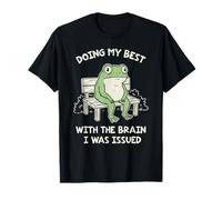 Funny Doing My Best with The Brain I was Issued Gen Z Meme T-Shirt