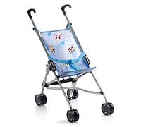 Funny Doll's Pram Pushchair Mini Buggy Blue