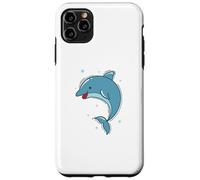 funny Dolphin in the Sea Marine Mammal Case for iPhone 11 Pro Max