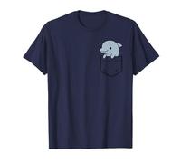 Funny Dolphin Pocket Pal Cute Dolphin Ocean Marine Animal T-Shirt