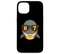 Funny Dolphin Sunglasses 67 Six Seven Meme Case for iPhone 13