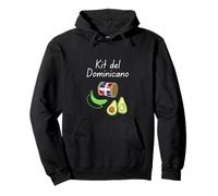 Funny Dominican Republic Kit Platano Power Tambora DR Flag Pullover Hoodie