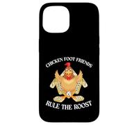 Funny Dominoes Game Chicken Foot Domino Player Case for iPhone 15