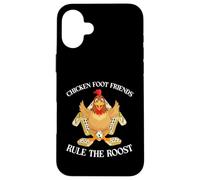 Funny Dominoes Game Chicken Foot Domino Player Case for iPhone 16 Plus