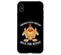 Funny Dominoes Game Chicken Foot Domino Player Case for iPhone XS Max