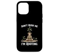 Funny Don’t Rush Me I’m Rooting Garden Nature Druid Case for iPhone 12/12 Pro