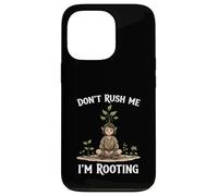 Funny Don’t Rush Me I’m Rooting Garden Nature Druid Case for iPhone 13 Pro