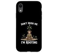 Funny Don’t Rush Me I’m Rooting Garden Nature Druid Case for iPhone XR