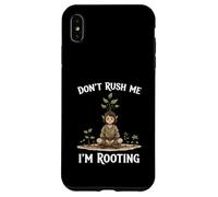 Funny Don’t Rush Me I’m Rooting Garden Nature Druid Case for iPhone XS Max