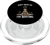Funny Don’t Rush Me I’m Rooting Garden Nature Druid PopSockets PopGrip for MagSafe