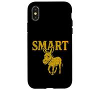 Funny Donkey Face - Comic Animal Mood Case for iPhone X/XS