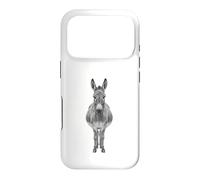 Funny Donkey Farm Animal Lover Rustic Nature Art Case for iPhone 17 Pro