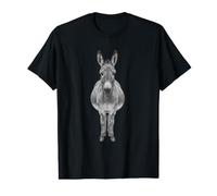 Funny Donkey Farm Animal Lover Rustic Nature Art Value Graphic T-Shirt