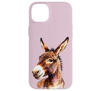 Funny Donkey Head - Smiling Donkey Art Farm Animal Graphic Case for iPhone 14 Plus