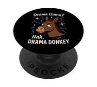 Funny Donkey Humor Donkey Farmer Pride Quirky State of Mind PopSockets Adhesive PopGrip