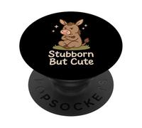 Funny Donkey Humor Donkey Farmer Pride Quirky State of Mind PopSockets Adhesive PopGrip